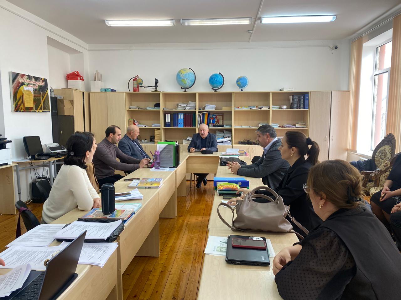 Профилактическое занятие по порядку действий при обнаружении беспилотных летательных аппаратов и профилиактики пожарной безопасности в МБОУ «СОШ №8 им. М.Ю. Лермонтова»