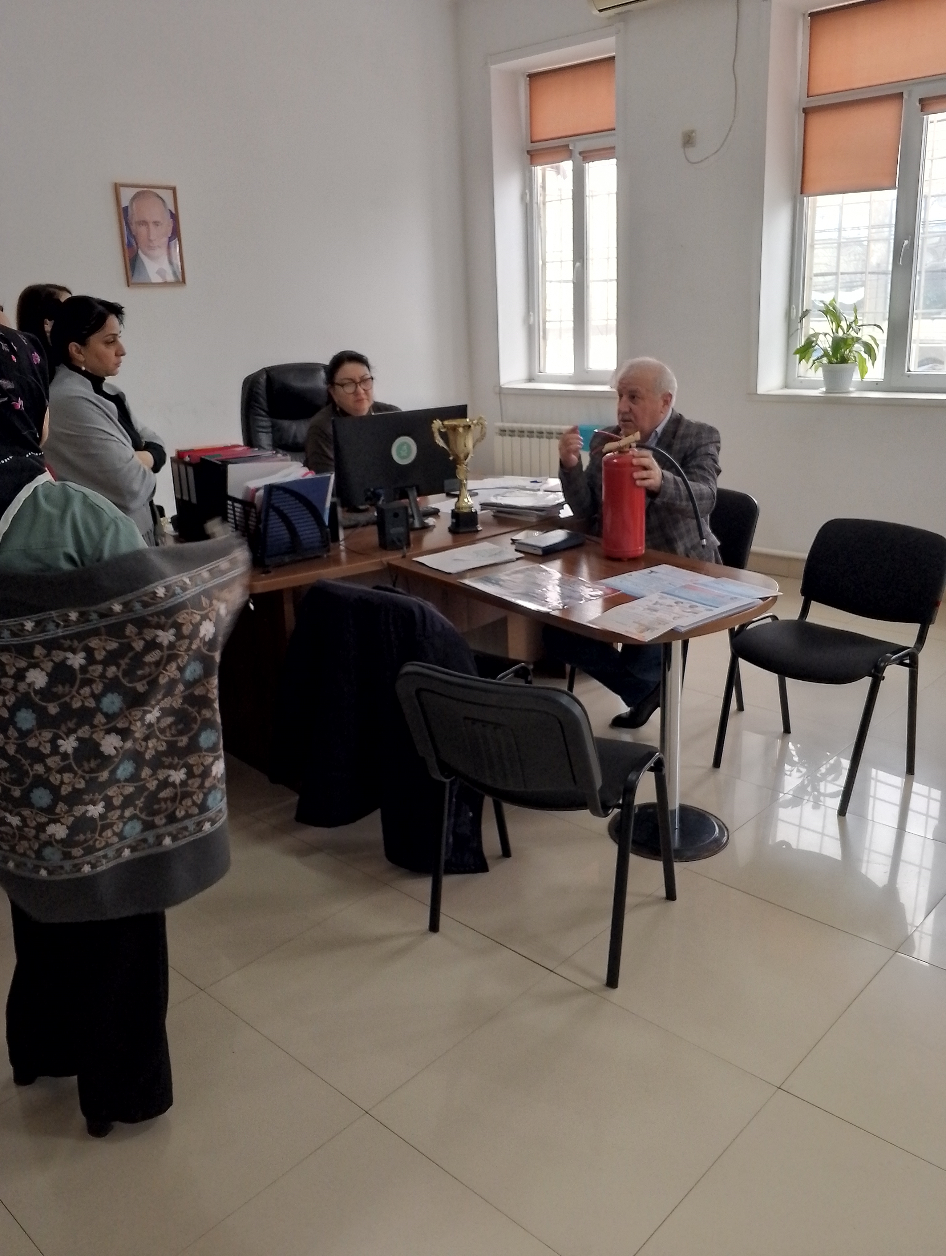 Семинар-занятие по профилактике отравлений угарным  газом в зимний отопительный период в ЧПОУ  «Медицинский колледж имени Башларова»